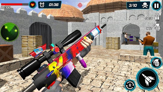 Combat Shooter 2: FPS Shooting Game Mod Apk (Dumb Enemy) 9