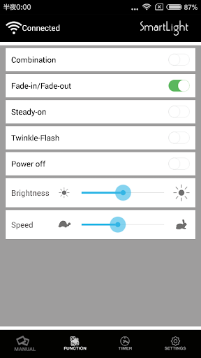 Android application Smartlight by Nordic Season screenshort