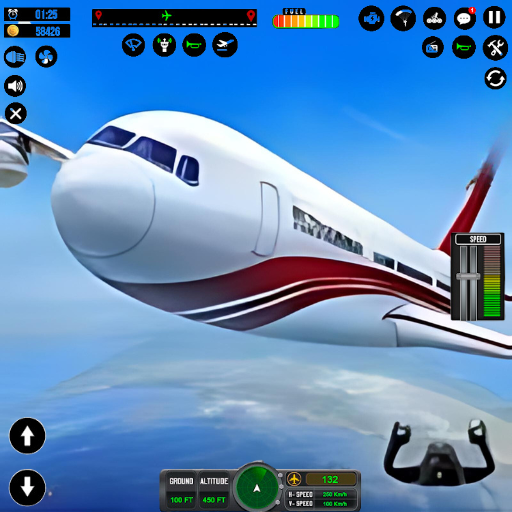 Plane Simulator Flight Pilot logo