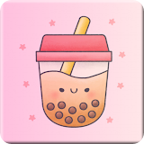 Boba Milk Tea Wallpaper icon