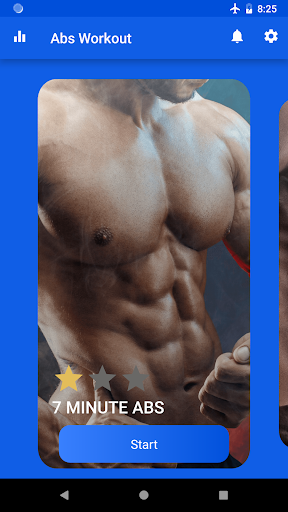 Android application Six Pack Abs in 21 Days screenshort