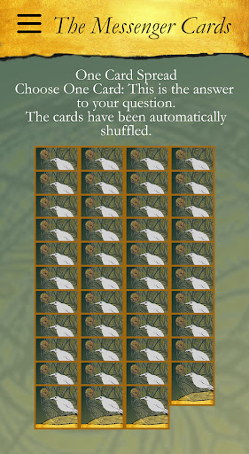 The Messenger Cards Screen 2