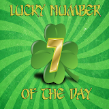 Lucky number of the day icon