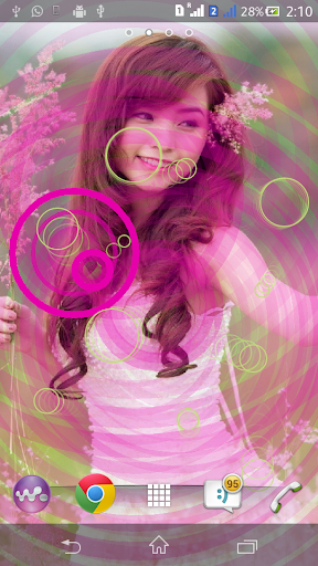 My Image Live Wallpaper Screen 3
