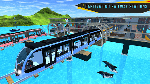 Train Simulator 3d Game 2020: Free Train Games 3d  screenshots 1