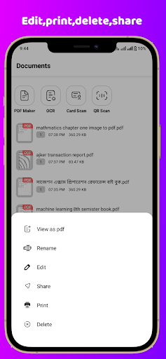 HD Doc Scanner – PDF OCR