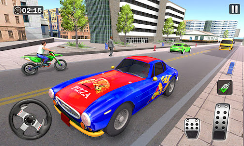 jeux de livraison de pizza 3D screenshots apk mod 4