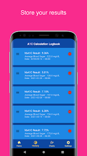 A1C Calculator - Blood Sugar Tracking 1.0.6 APK screenshots 2