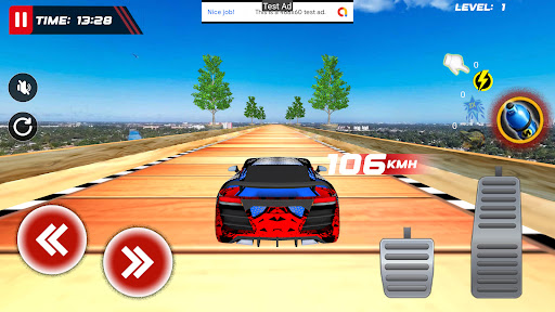 Android application Extreme Car Racing screenshort