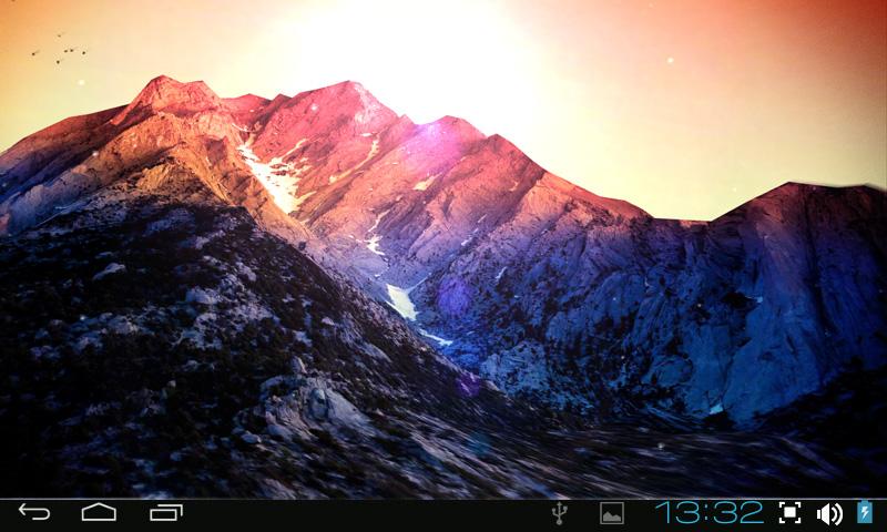 Screenshot 7 3D Kitkat 4.4 Mountain lwp android