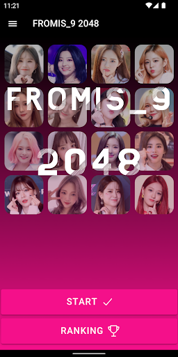 fromis_9 2048 Game Screen 2