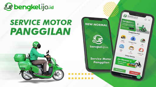 Android application Bengkelijo.id - Service Motor screenshort