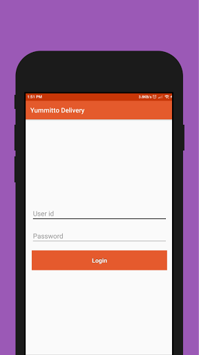 Yummitto Delivery Partner Screen 2