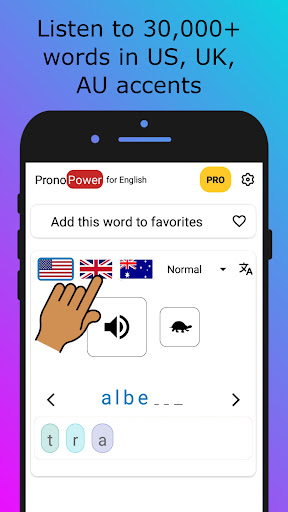 Android application Listening Pro : Learn English screenshort