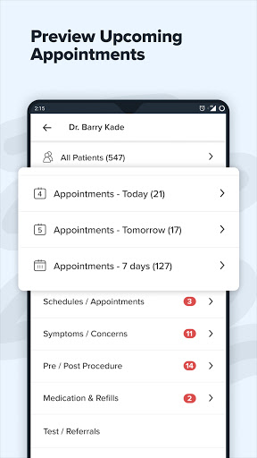 Android application DP Pro for Doctors screenshort