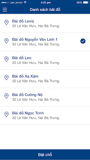 My Parking - Phân hệ bảo vệ Screen 3