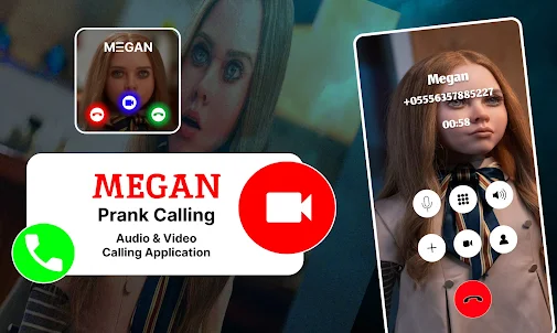 Megan Fake Call Video Prank