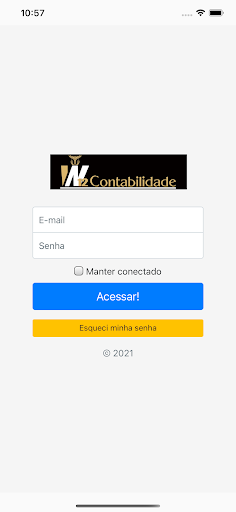 Android application W12Contabilidade screenshort