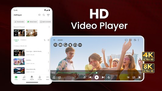 ZMPlayer HD Video Player app Unknown