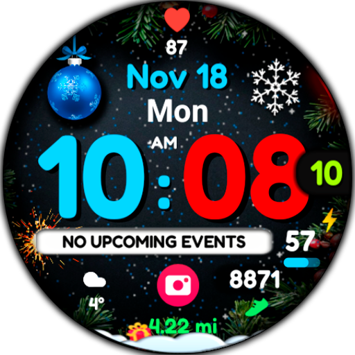 WIN Magical Christmas Animated Logo