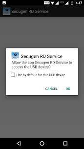 SecuGen RD Service For PC installation