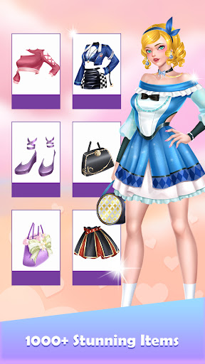 Screenshot of Fashion Makeover: DressUp Game