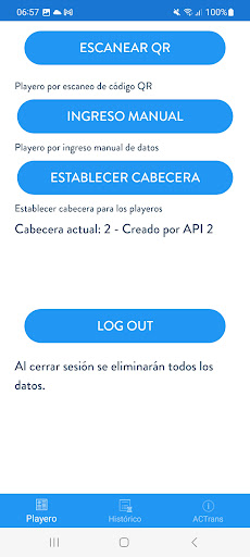 ACTrans Playero Screen 2