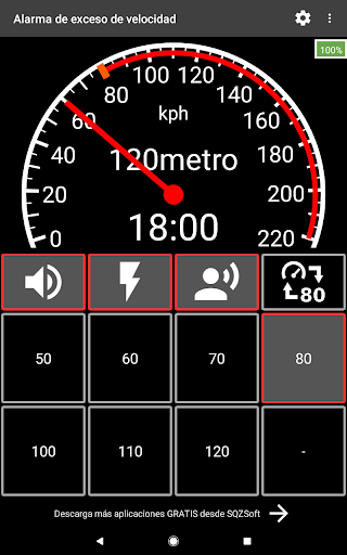 Vista previa de la aplicación