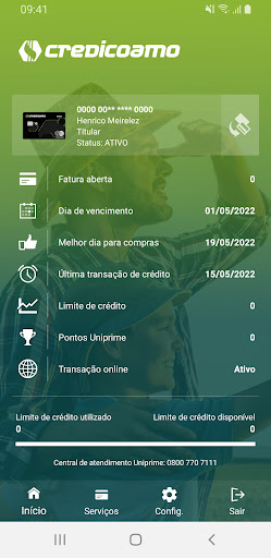 Credicoamo Cartões Screen 2
