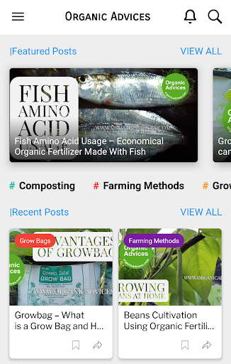 Organic Farming Ideas Screen 2