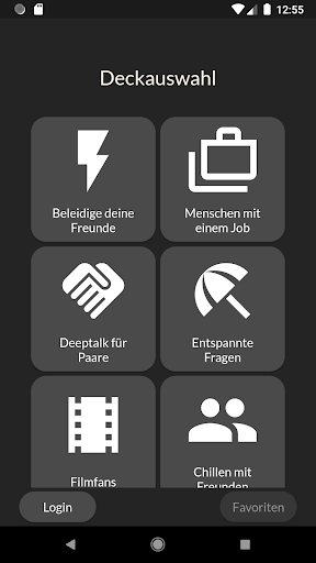 Android application telllme screenshort