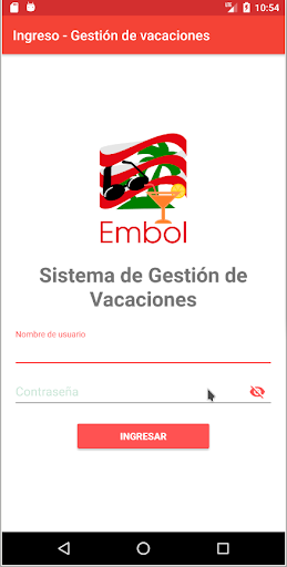 Android application DH Embol screenshort