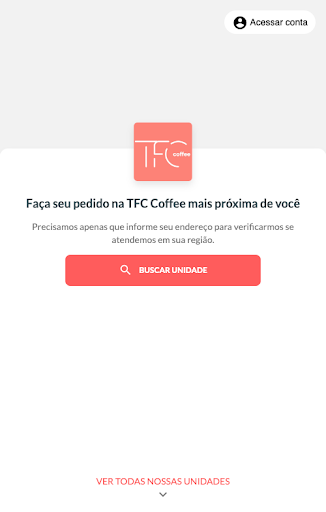 Android application TFC Coffee screenshort