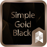 SimpleGoldBlack Launcher theme icon