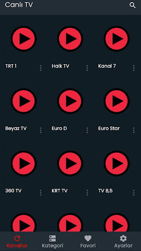 Android application Canlı TV - Mobil Tv izle screenshort