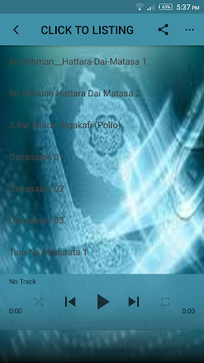 Android application Sheikh Mohd Bn Uthman lectures screenshort