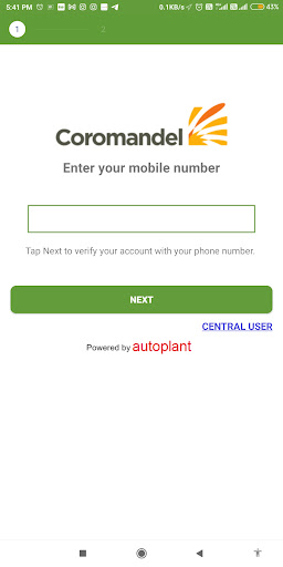 Android application ePOD Coromandel screenshort