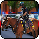 policía caballo crimen ciudad