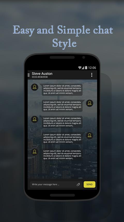 Android application City Theme for Suma SMS screenshort