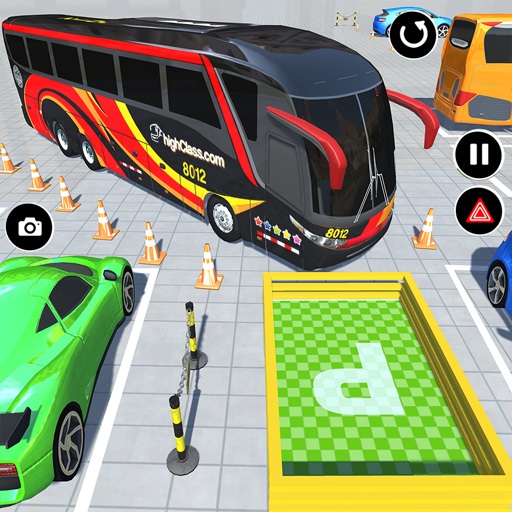 Play City Coach Bus Parking Adventure Simulator 2020