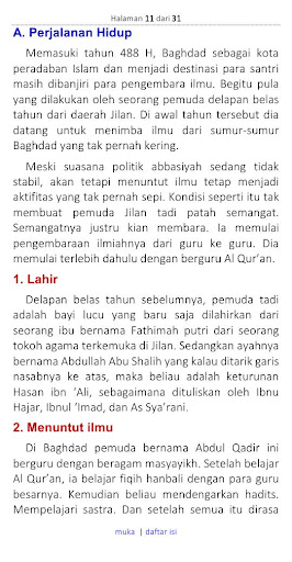Abdul Qadir Al Jailani & Fiqih Screen 3