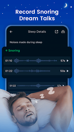 Sleep Monitor: Sleep Recorder &Sleep Cycle Tracker androidhappy screenshots 2