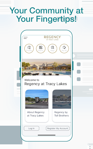 Android application Regency at Tracy Lakes screenshort