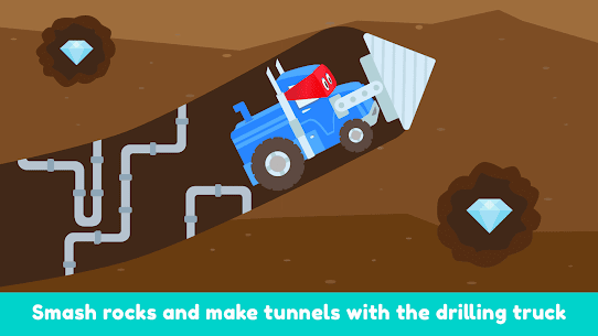 Carl the Super Truck Roadworks: Dig, Drill & Build v1.5.6 Mod （unlimited money) 2022 5