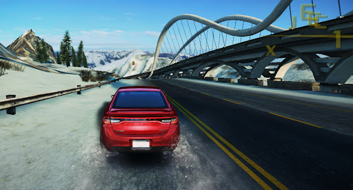 Highway drift racing highway