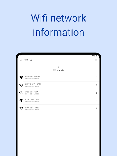 Screenshot of Wifi password pro