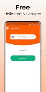 HOT VPN – Free VPN Proxy  High VPN Speed Apk Download 4