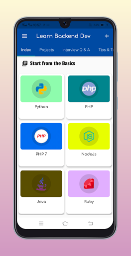 Screenshot of Learn Backend Web Development