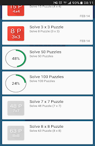 15 Puzzle (Game of Fifteen) screenshot