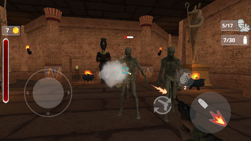 Mummy Egypt Treasure Hunt game Screen 2